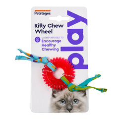Outward Hound Petstages Dental Kitty Chew Wheel Cat Toy