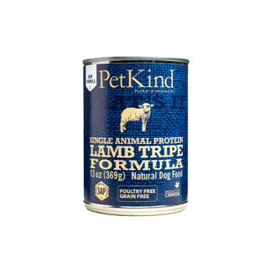 Petkind Single Animal Protein Lamb Tripe Formula