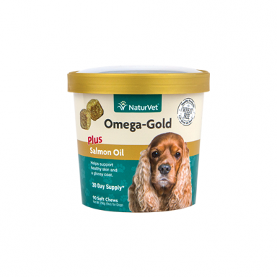 NaturVet Omega Gold Soft Chews 90ct
