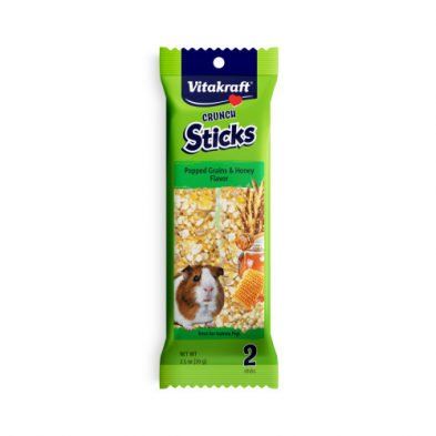 Vitakraft® Crunch Sticks Popped Grains & Honey Flavor Treat for Guinea Pigs 2.5oz