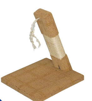 Wonder Pet Angle Scratch Post with Sisal