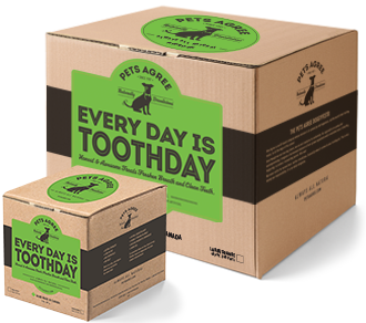 Pets Agree Droolicious - Every Day is Tooth Day! Extra Crunchy Oral Health Treat