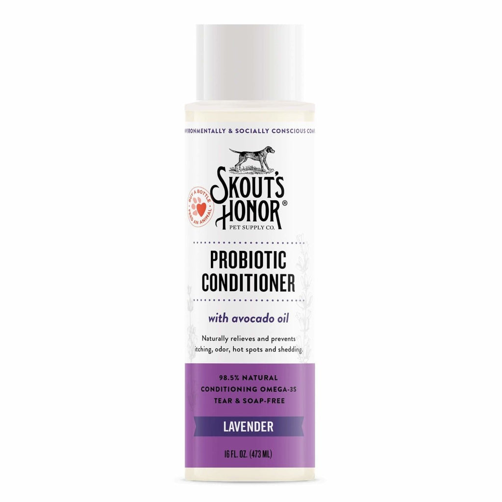Skout's Honor Probiotic Conditioner for Dogs & Cats Lavender 16oz