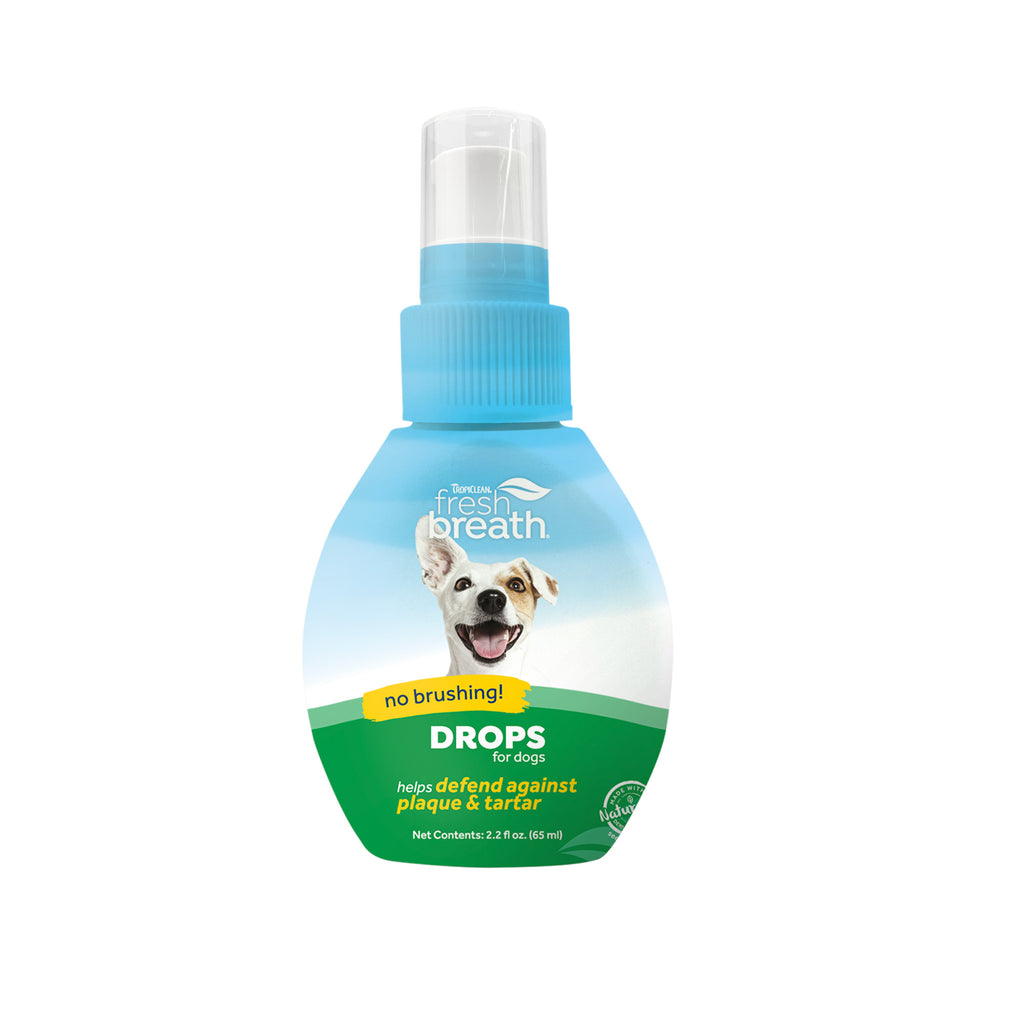 Tropiclean Fresh Breath Oral Care Drops for Dogs 1.7oz