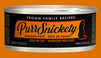 Fromm PurrSnickety Chicken Pate Wet Cat Food 5.5 oz