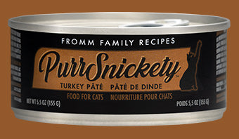 Fromm PurrSnickety Turkey Pate Wet Cat Food 5.5oz