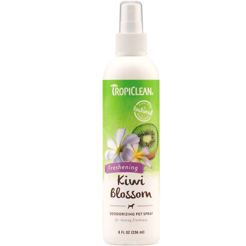 Tropiclean Deodorizing Pet Spray Kiwi Blossom 8oz