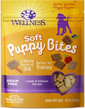 Wellness Just for Puppy Soft Lamb, Salmon, Fruit, and Veggie Treats