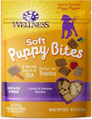 Wellness Complete Health Just for Puppy Soft Puppy Bites Lamb & Salmon Recipe Treats