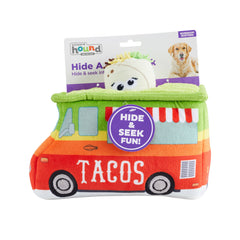 Outward Hound Hide A Taco Plush Dog Toy Puzzled Hound